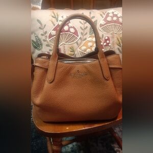 Kate Spade Dumpling Small Satchel Warm Gingerbread